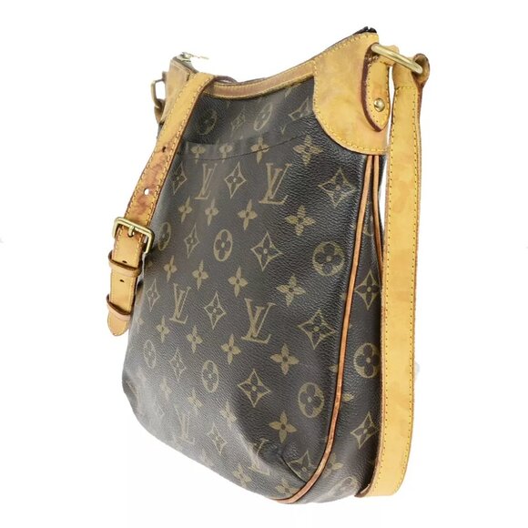 LOUIS VUITTON Odeon PM Shoulder Bag Monogram Leather Brown Spain M56390 31YF088 - Picture 16 of 16